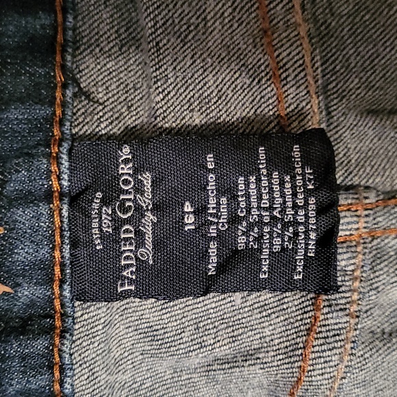 EUC Faded Glory Straight leg. Size 16P - Picture 4 of 7